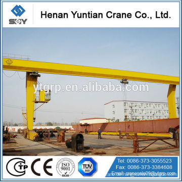 China Berühmte Marke Henan Yuntian L-Modell-einzelner Träger-Portalkran